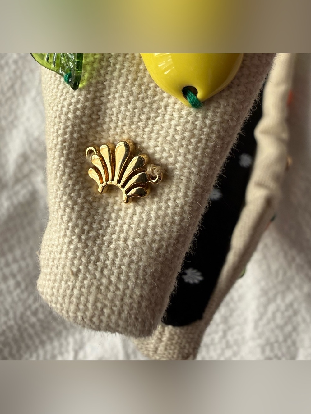 Lele Sadoughi Fruit Salad Knotted Headband - Picture 10 of 12